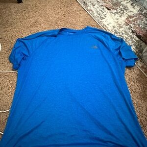 The North Face Vibrant Blue Short Sleeve Tee